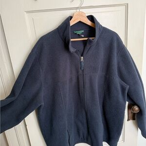Men's Navy L.L. Bean Fleece Sweater
